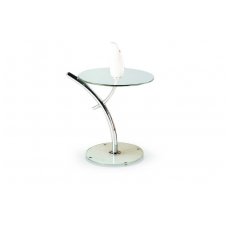 IRIS glass coffee table