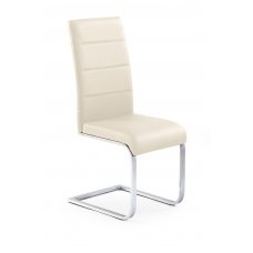 K85 kreminės spalvos metalinė kėdė