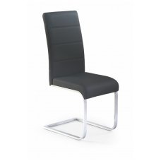 K85 juoda metalinė kėdė