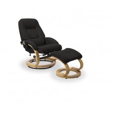 MATADOR juoda kėdė su masažo ir šildymo funkcija