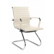 PRESTIGE SKID цвета крем oфисный стул на металлическом основании
