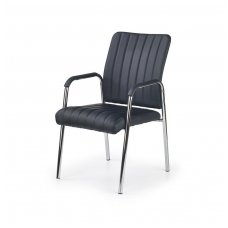 VIGOR juoda metalinė konferencijų kėdė