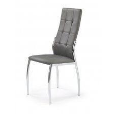 K209 pilka metalinė kėdė
