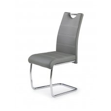 K211 pilka metalinė kėdė