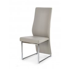 K213 cappuccino spalvos metalinė kėdė
