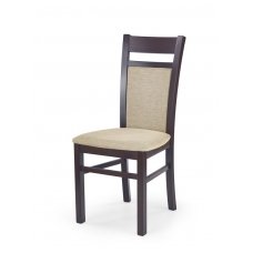 GERARD 2 tamsaus graikinio riešuto spalvos medinė kėdė
