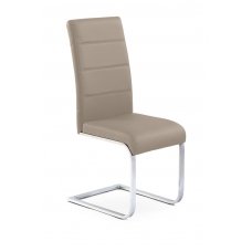 K85 cappuccino spalvos metalinė kėdė
