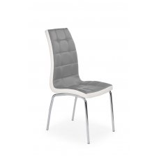 K186 pilka metalinė kėdė