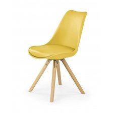 K201 geltona kėdė