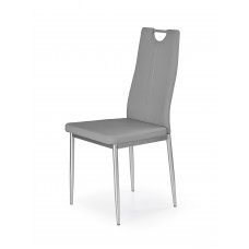 K202 pilka metalinė kėdė