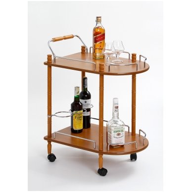BAR-4 bar table with wheels