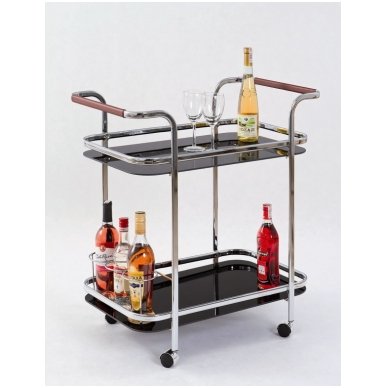 BAR-7 bar table with wheels