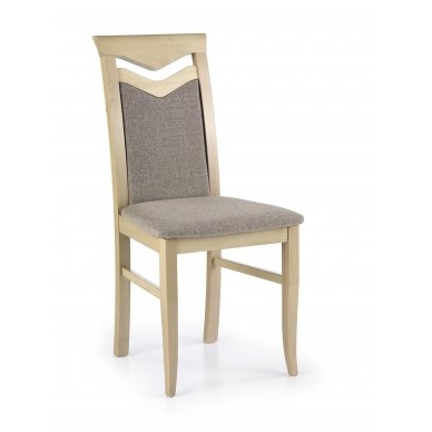 CITRONE sonoma oak colored wooden chair