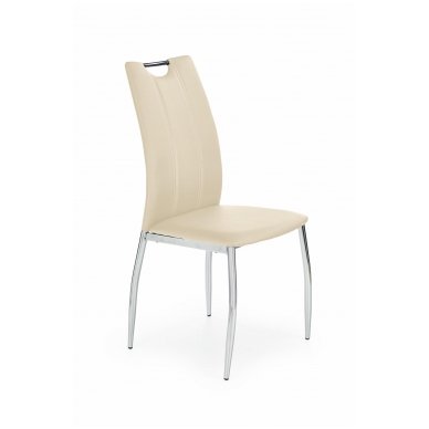 K187 beige metal chair