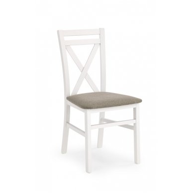 DARIUSZ белый деревянный стул