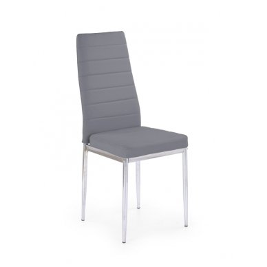 K70C pilka metalinė kėdė