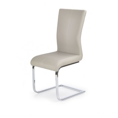 K218 cappuccino spalvos metalinė kėdė