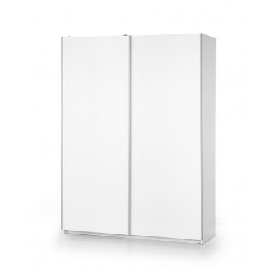 LIMA S-1 white wardrobe with sliding doors