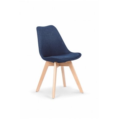 K303 темно-синий деревянный стул