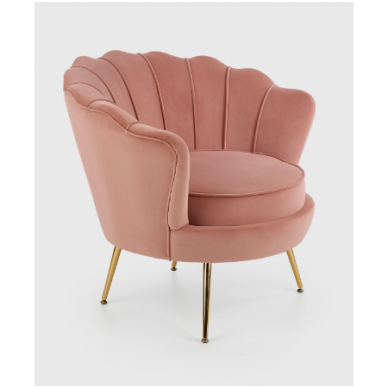 AMORINITO fotelis šviesiai rožinis