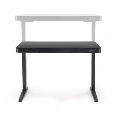 B-52 black desk with height adjustment function 5