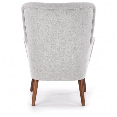 BISHOP soft light grey armchair 3