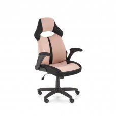 BLOOM rožinė biuro kėdė su ratukais