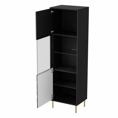 BULLET W-1 black showcase with drawers 3