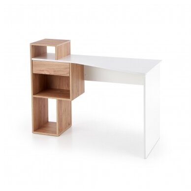 CONTI desk with shelves 4
