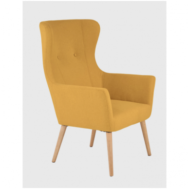 COTTO soft mustard armchair