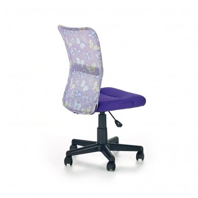 DINGO violetinė vaikiška kėdė su ratukais 2