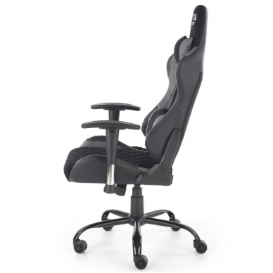 DRAKE juodos / pilkos spalvos vadovo biuro kėdė su ratukais 10