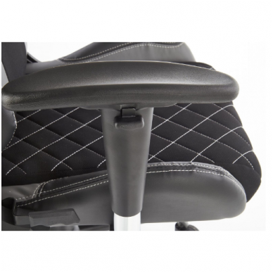 DRAKE black / grey colored guide office chair on wheels 6