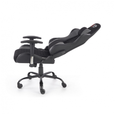 DRAKE juodos / pilkos spalvos vadovo biuro kėdė su ratukais 8