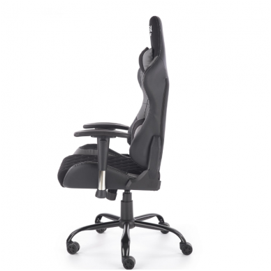 DRAKE juodos / pilkos spalvos vadovo biuro kėdė su ratukais 9
