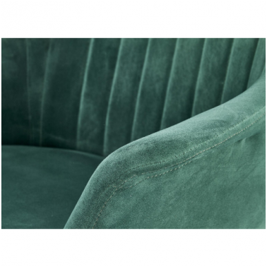 ELEGANCE 2 XL tamsiai žalia minkšta sofa 4