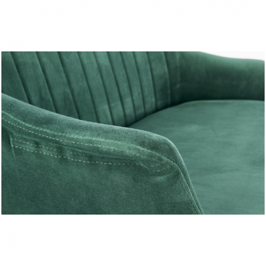 ELEGANCE 2 XL tamsiai žalia minkšta sofa 8