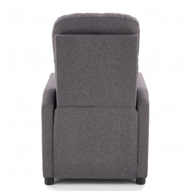 FELIPE темно-серый кресло с раскладной подставкой для ног 2