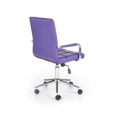 GONZO 2 violetinė vaikiška kėdė su ratukais 2