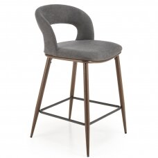 H-114 grey bar stool