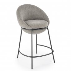 H-118 grey bar stool