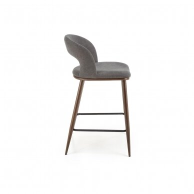 H-114 grey bar stool 3