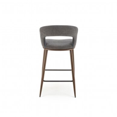 H-114 grey bar stool 2