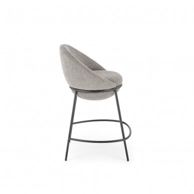 H-118 grey bar stool 2