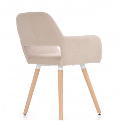 K283 beige wooden chair 2