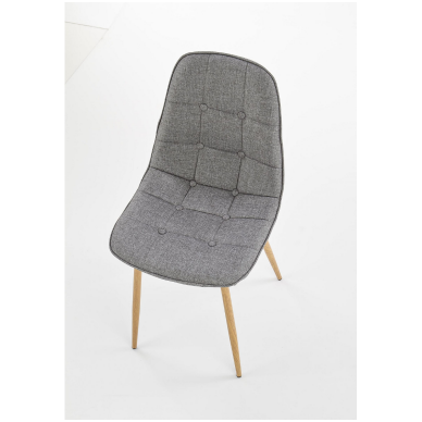 K316 grey metal chair 3
