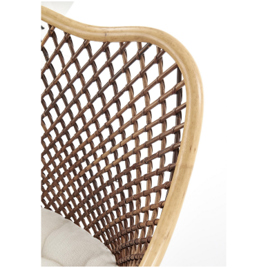 K336 natural rattan / metal chair 6