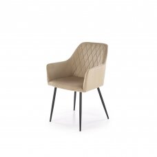 K558 smėlio salvos metalinė kėdė