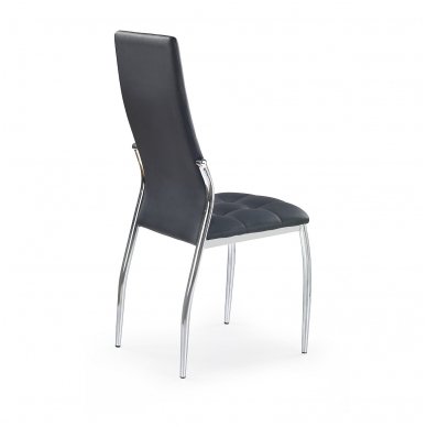 K209 juoda metalinė kėdė 2