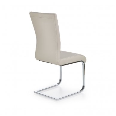 K218 cappuccino spalvos metalinė kėdė 2